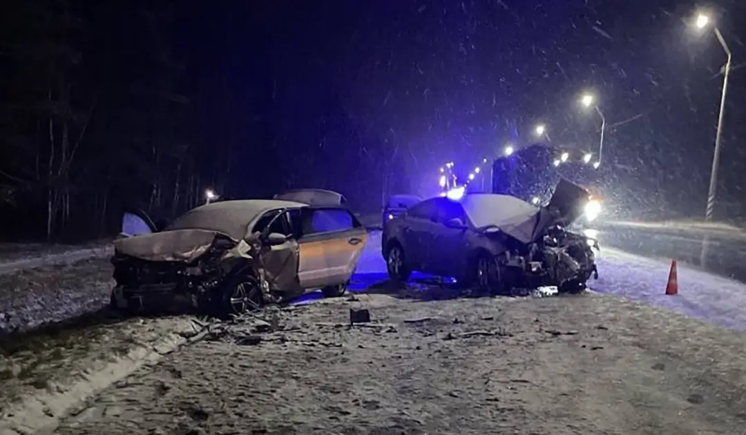 ДТП на 179 км автодороги M-8 "Витебск-Гомель-граница Украины" ДТП в д. Антоновка