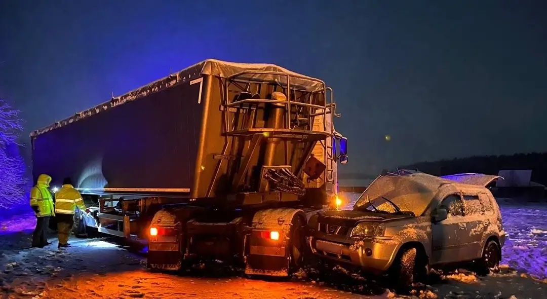 В ДТП погибла пассажирка Nissan ДТП вблизи д. Калиново
