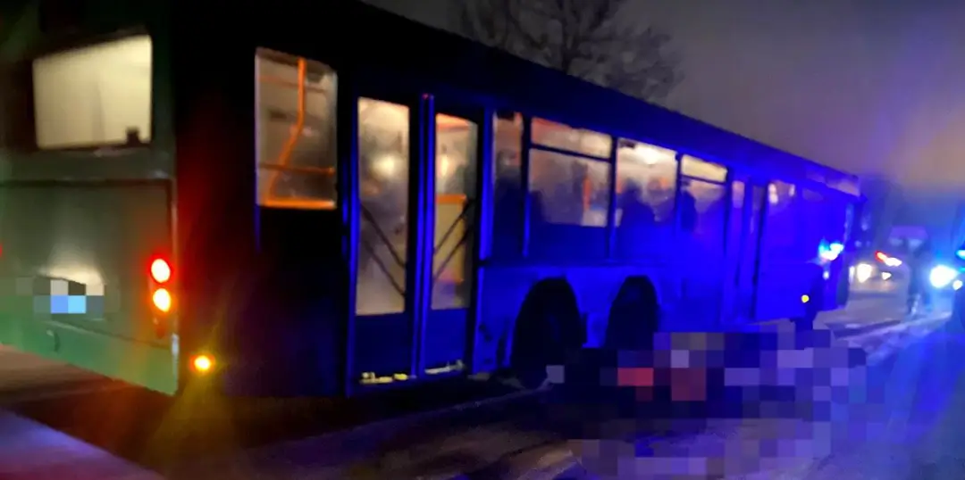 В Полоцком районе под колесами автобуса погибла женщина под колесами автобуса погибла женщина