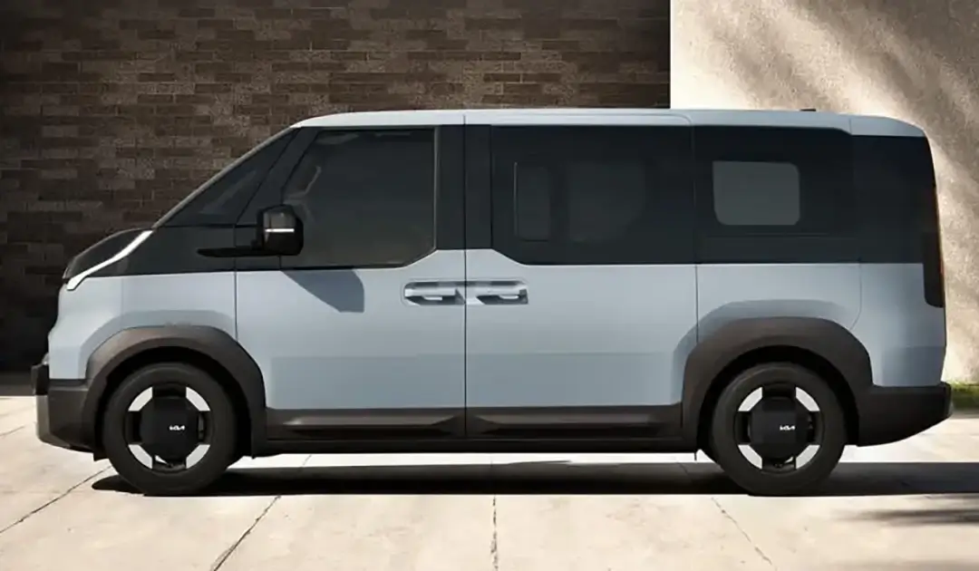 Kia PV5 внешний дизайн своего фургона PV5