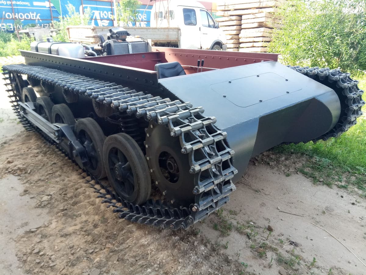 Реплика танка PzKpfw-IB “Танкового бюро МС-1”