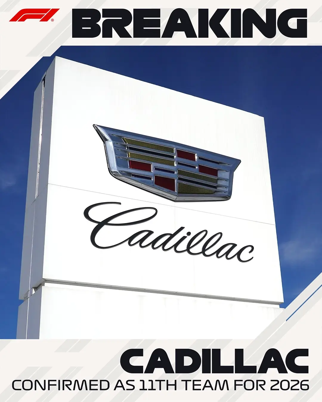 CADILLAC приняли в «ФОРМУЛЫ-1»_1