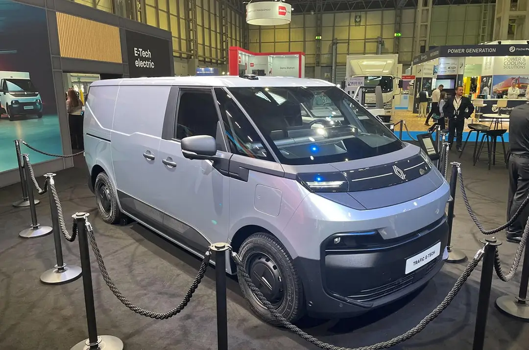 Renault Trafic E-Tech Electric.