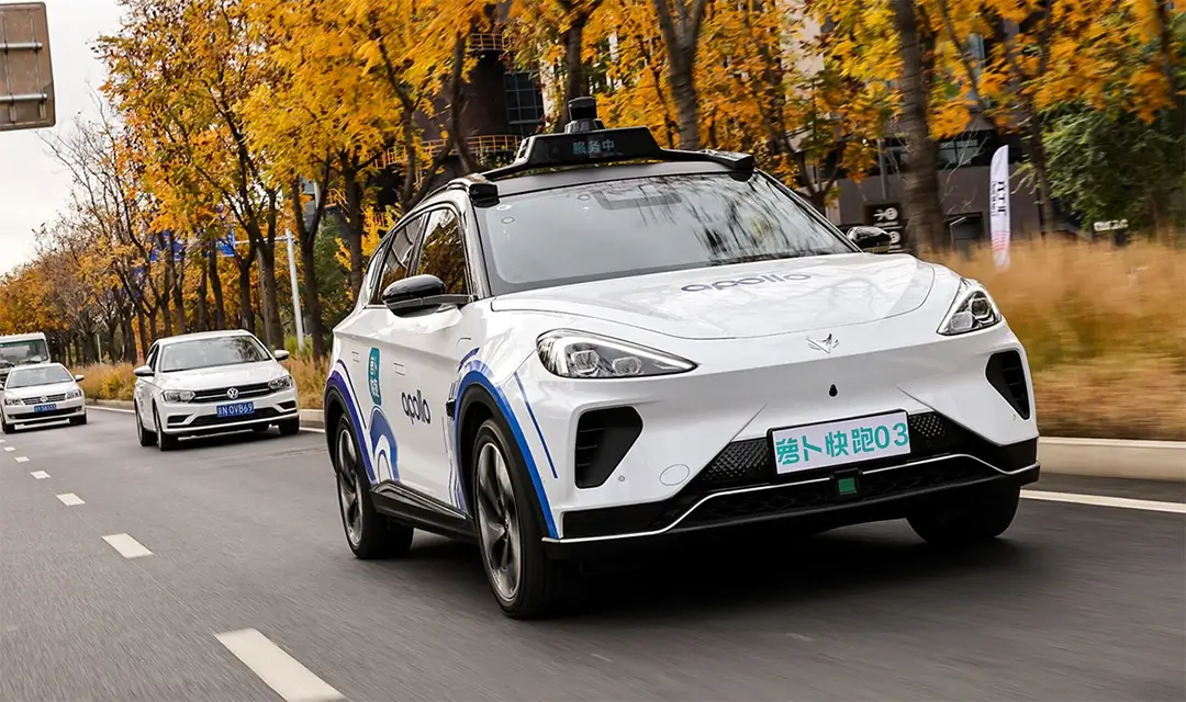 Baidu Apollo и CAR запускают сервис аренды беспилотных автомобилей