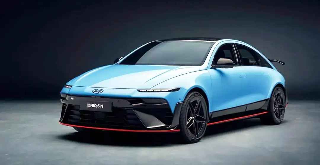 Hyundai Ioniq 6 N дебютировал на Фестивале скорости в Гудвуде_2