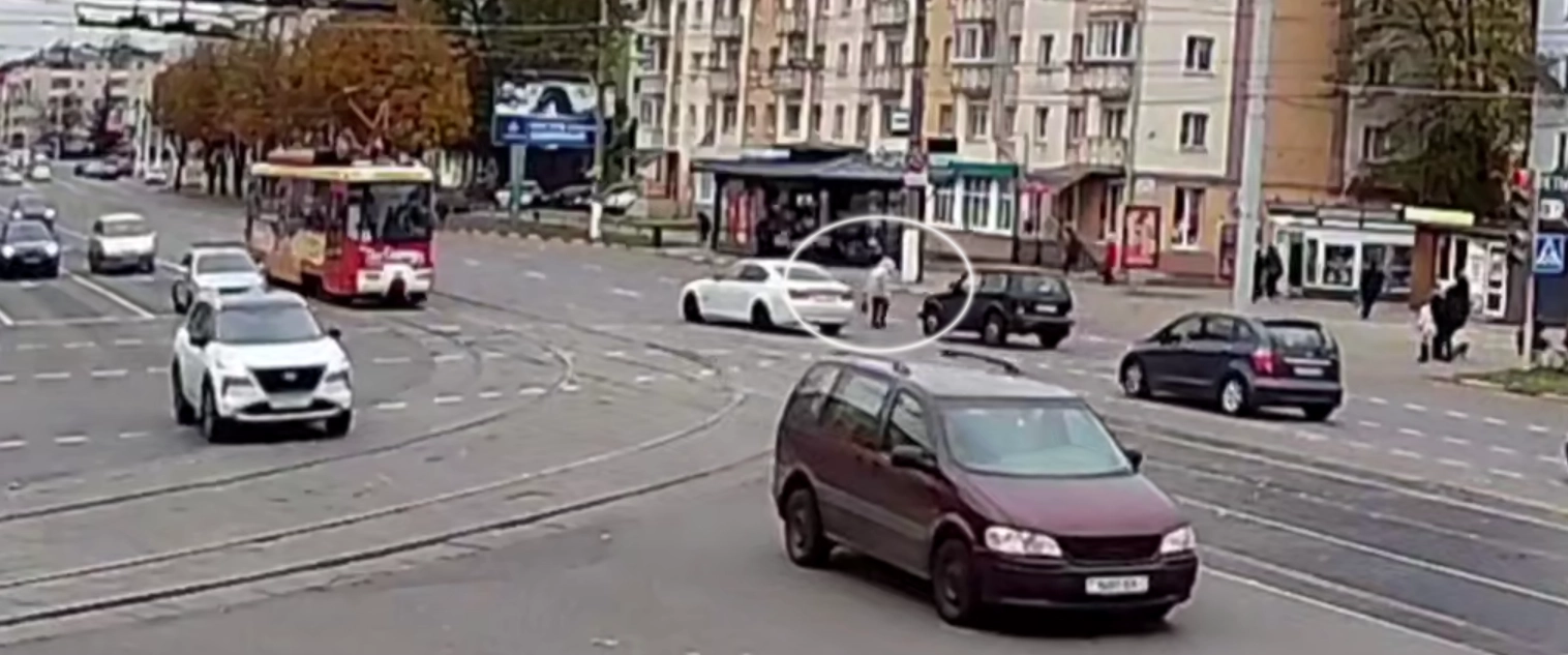 В Витебске водитель Lada совершил наезд на женщину-пешехода