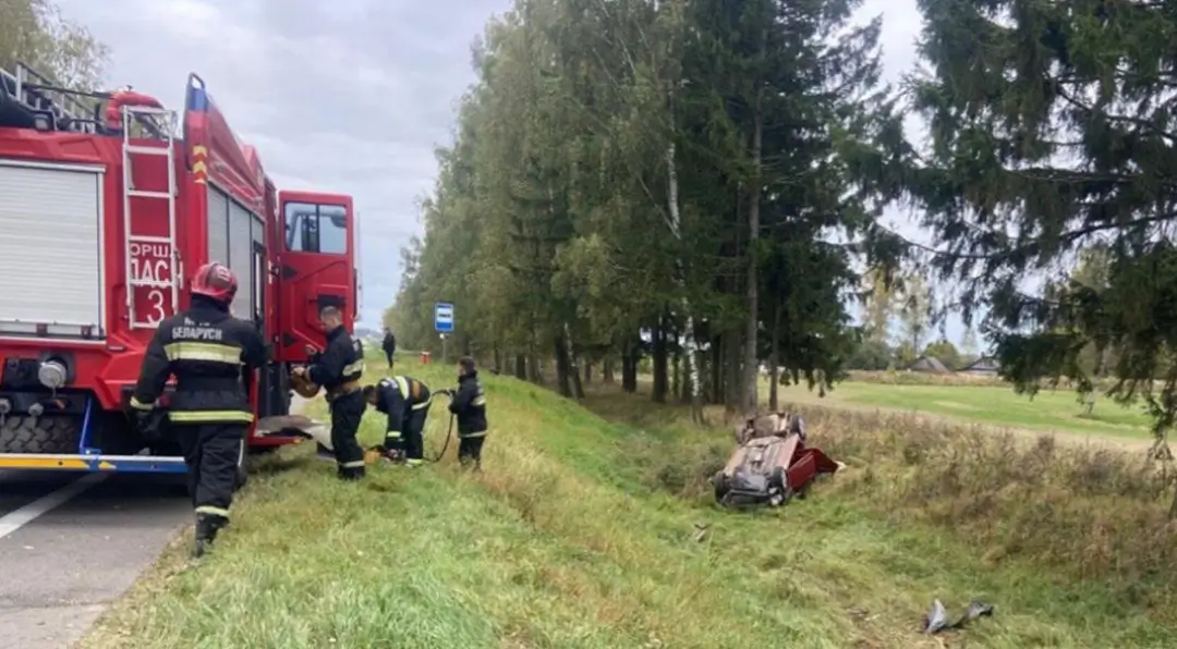 В Оршанском районе опрокинулся Hyundai. Погибла водитель В Оршанском районе опрокинулся Hyundai
