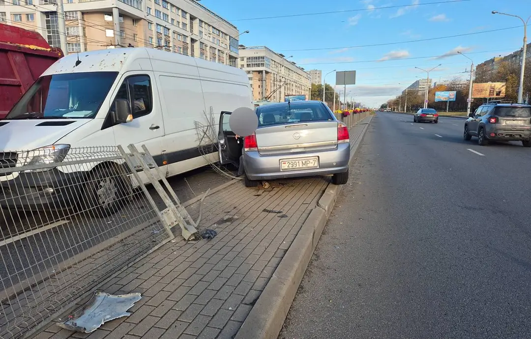 Два утренних ДТП в Минске_2
