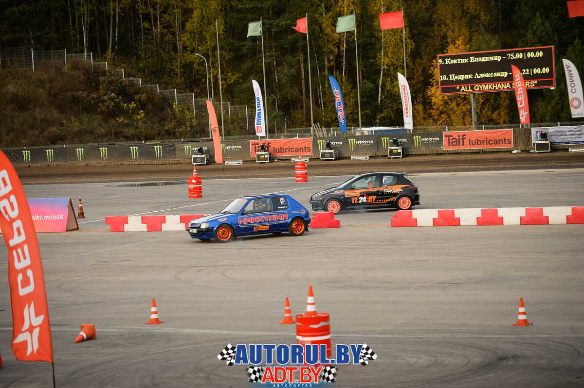 Кубок «AllGymkhana stars» по автоджимхане у Александра Цедрика!