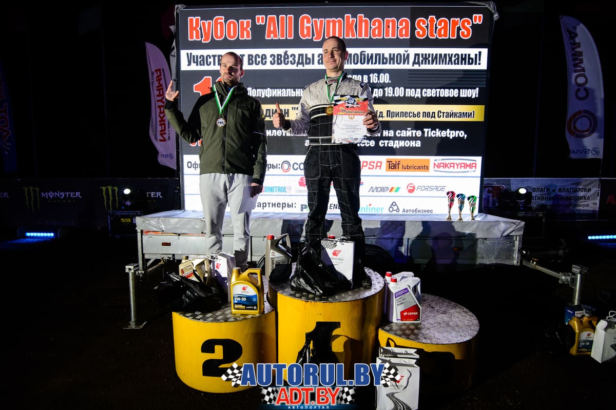 Кубок «AllGymkhana stars» по автоджимхане у Александра Цедрика!
