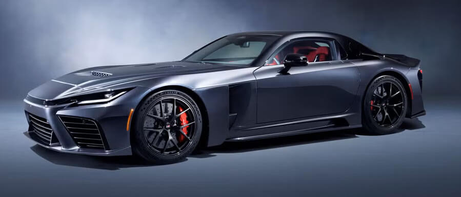 Новый GR GT оснащен гибридным двигателем V8 с двумя турбинами
