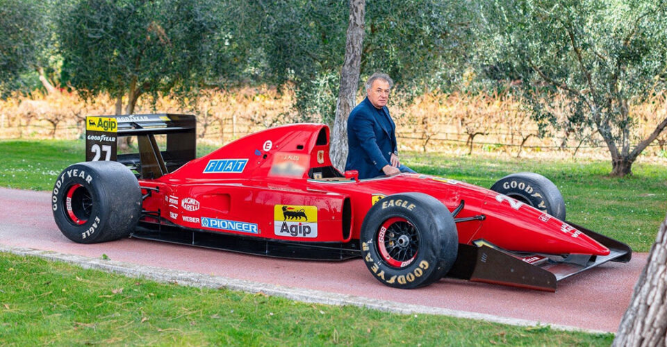 Жан Алези выставляет на аукцион свой Ferrari F92A