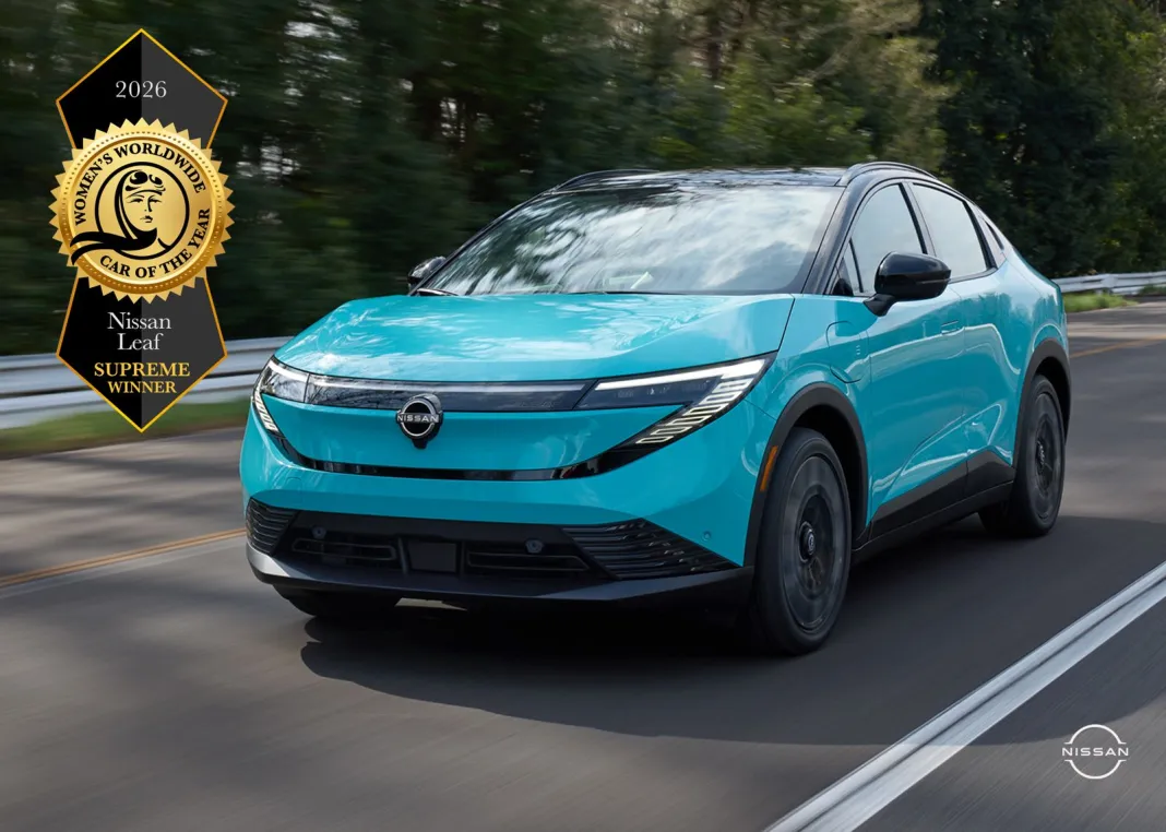 В конкурсе «Женский автомобиль года»-2026 победителем стал Nissan Leaf
