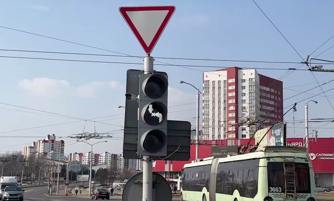 В Минске тестируют новые светофоры