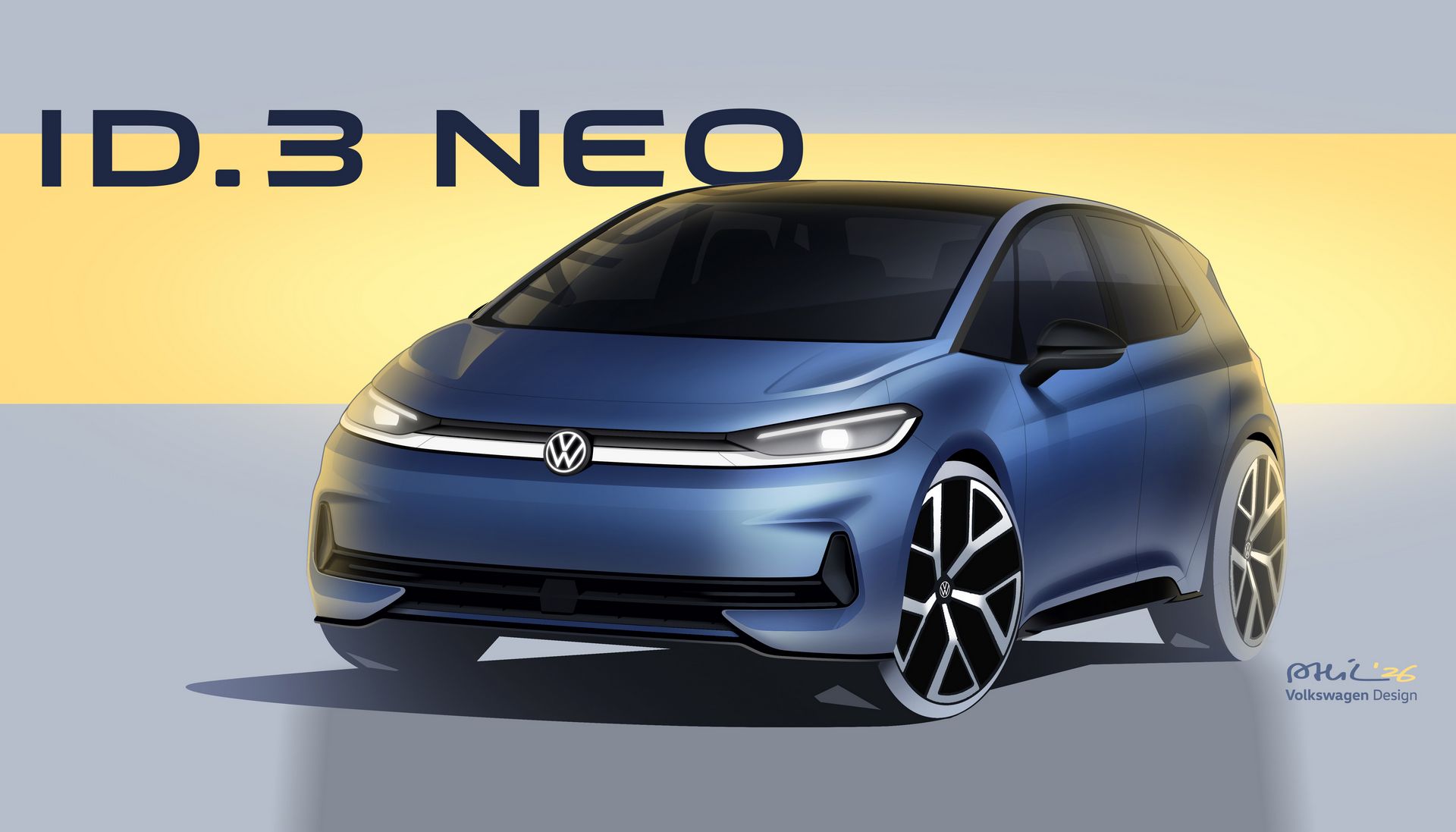 Volkswagen переименовала модель ID.3 в ID.3 Neo