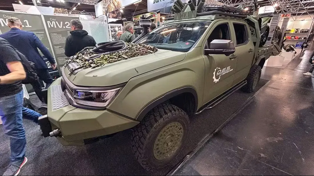 прототипы военных версий автомобилей Amarok и Crafter2