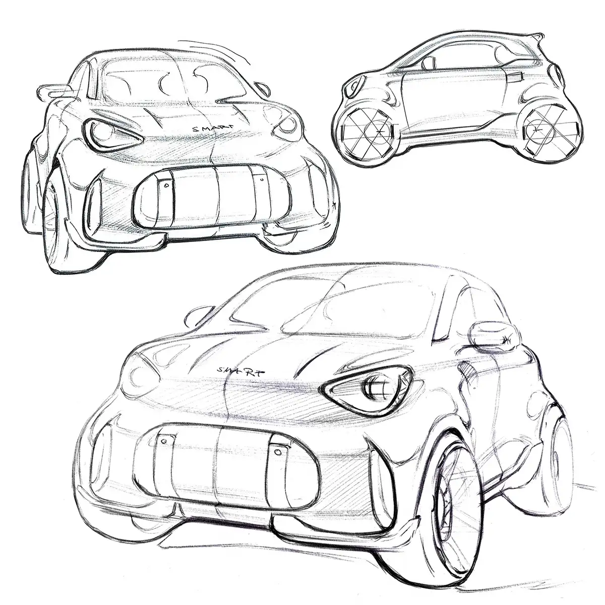 Smart представила тизер нового ForTwo 1