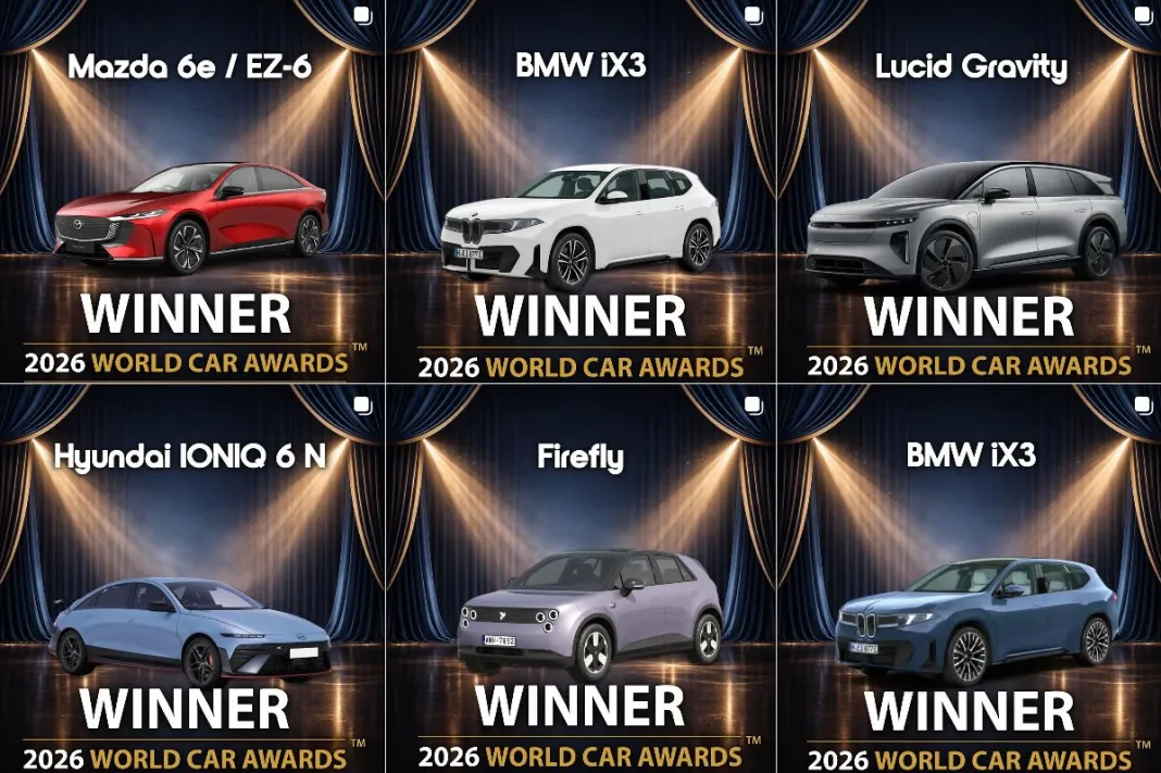 BMW iX3 — автомобиль года в мире