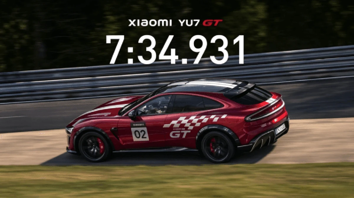 Xiaomi YU7 GT — самый быстрый внедорожник на Нюрбургринге