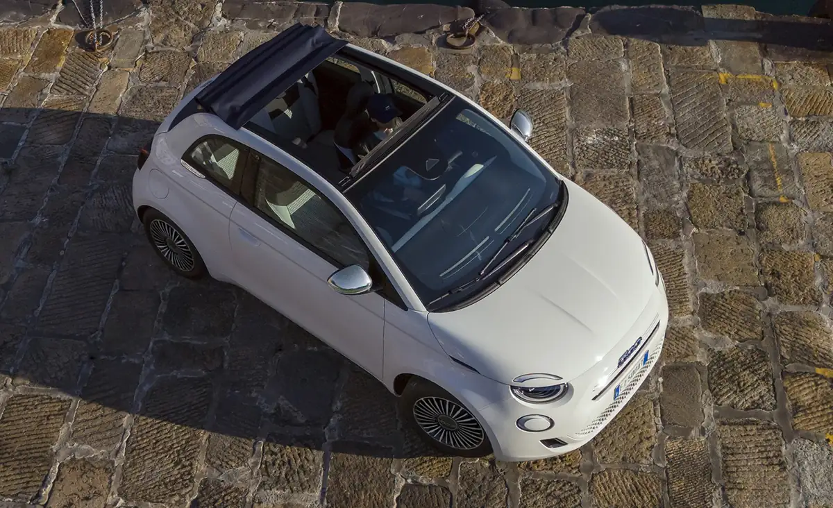Fiat 500 Dolcevita Fiat пытается сделать гибридную версию 500 более привлекательной2