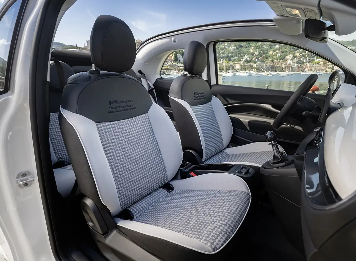 Fiat 500 Dolcevita Fiat пытается сделать гибридную версию 500 более привлекательной6