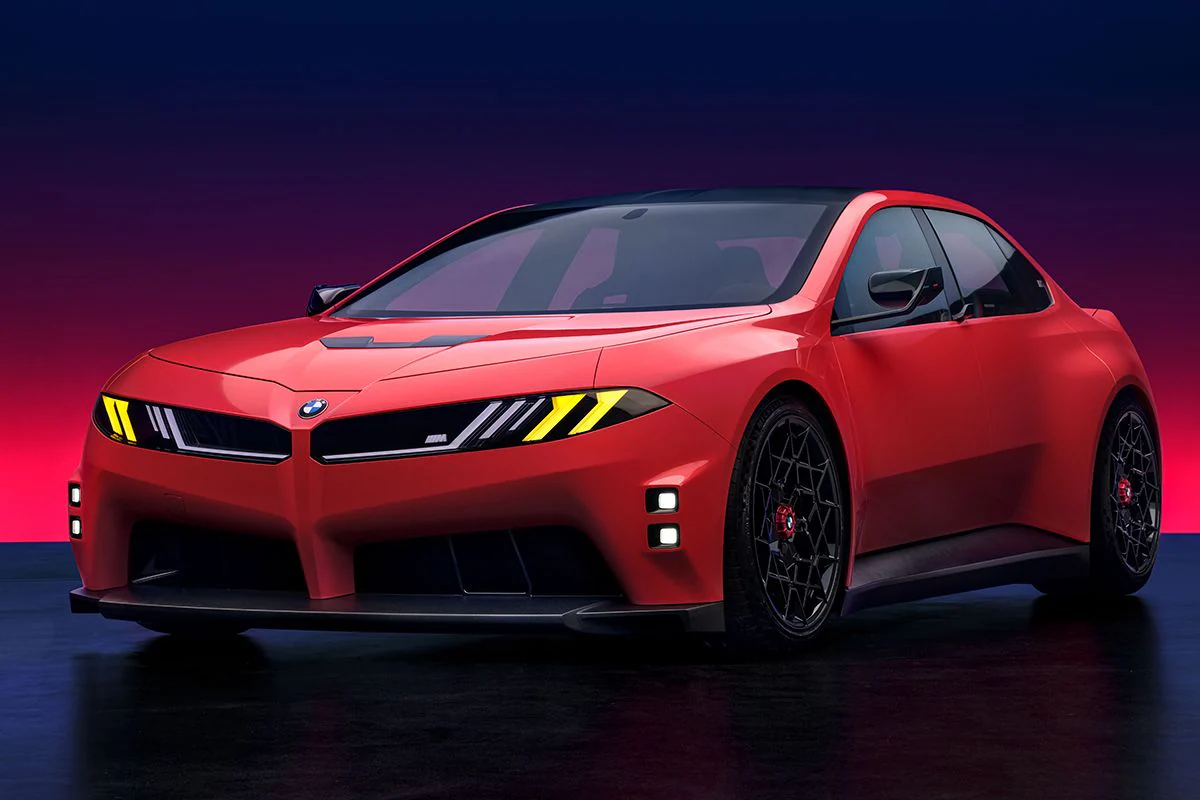 BMW M Concept Neue Klasse предварительный показ 1