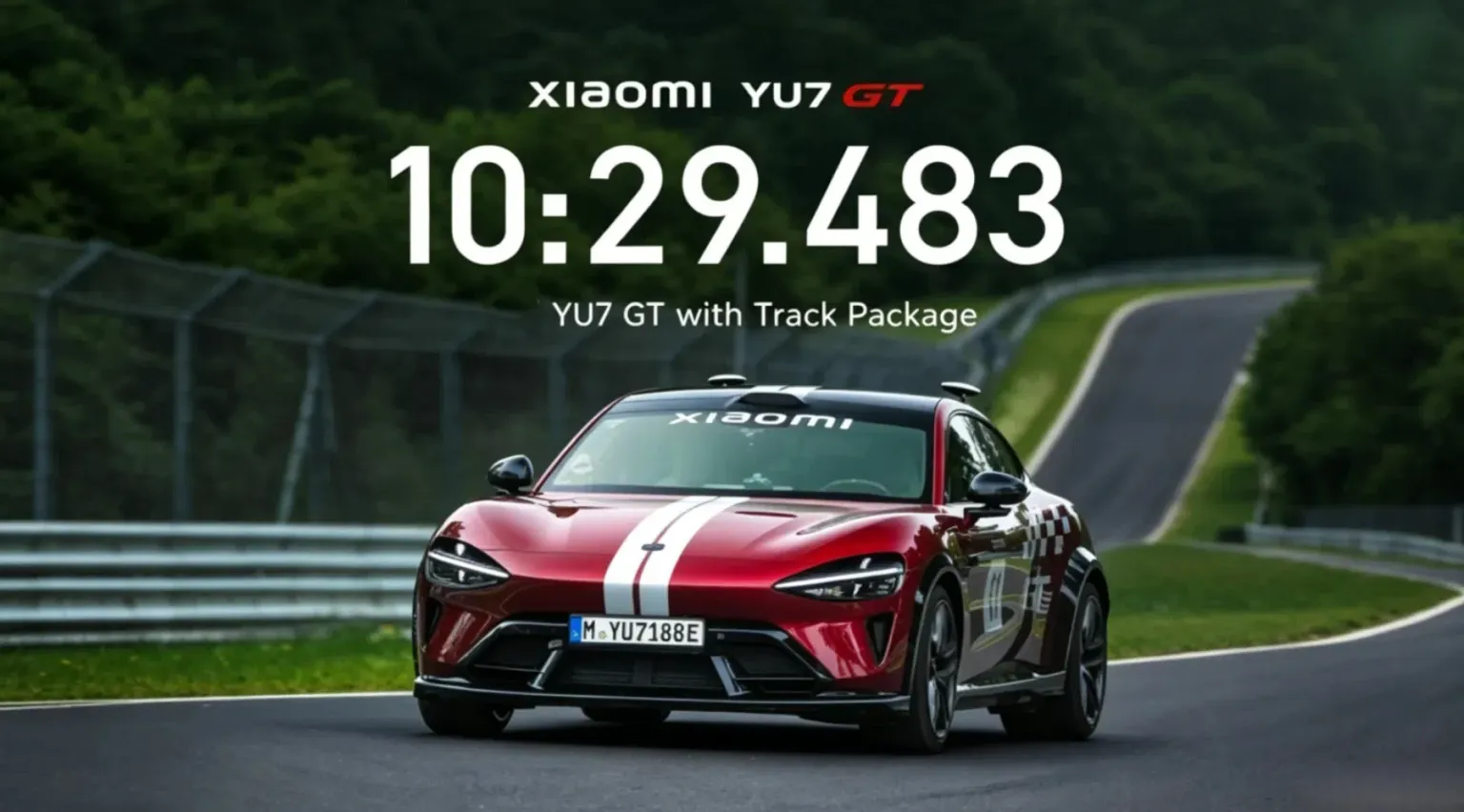 Xiaomi YU7 GT вошла в историю Нюрбургринга