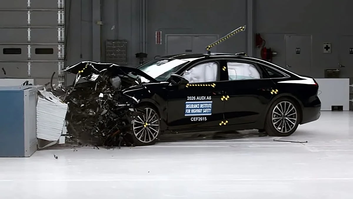 Audi A6 2026 года получила высшую награду Safety Pick+