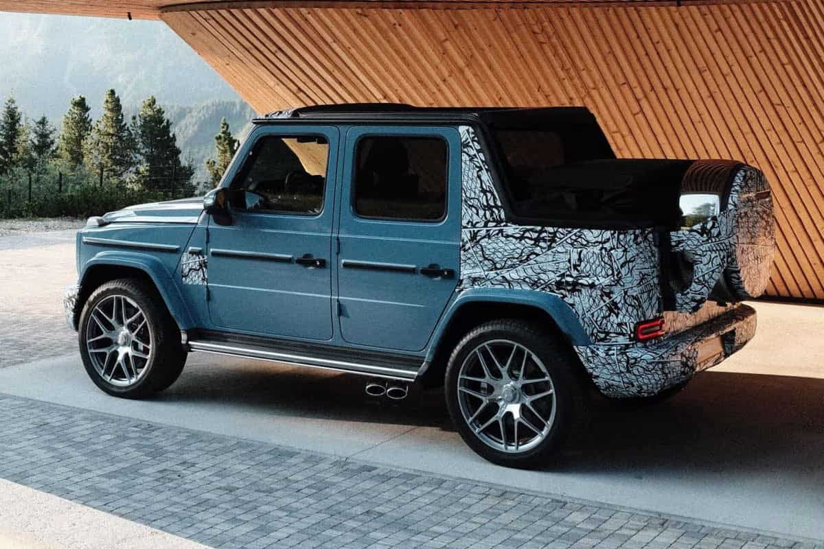 Автопроизводитель Mercedes-Benz показал кабриолет G Wagen