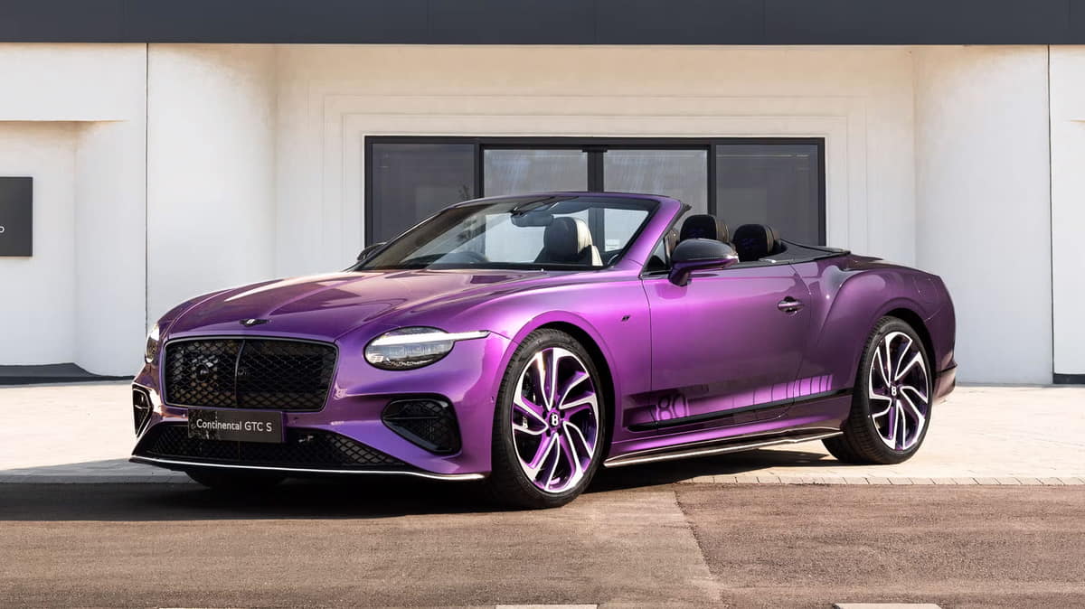 Bentley представила Continental GTC 2027 года1