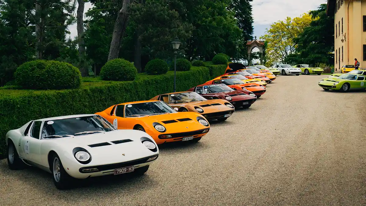 В этом году на автомобильном конкурсе Pebble Beach Concours соберётся более 40 автомобилей Lamborghini Miura