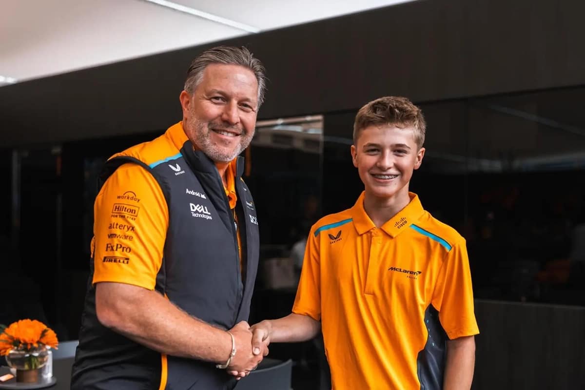 Ферстаппен подписал 15-летнего Дриса ван Лангендонка в McLaren