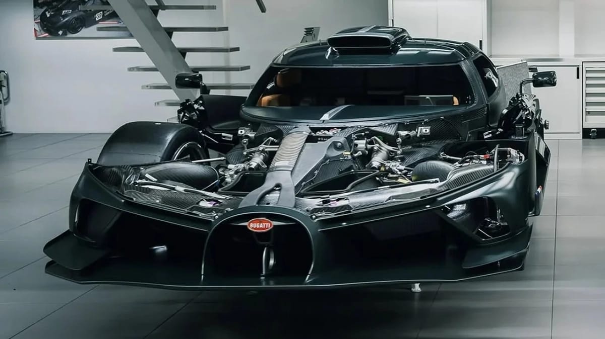 Bugatti Bolide готов к легальному появлению на улицах