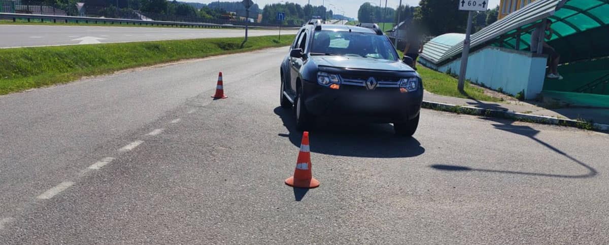 В аг. Поплавы водитель мотоблока оказался в больнице после ДТП13