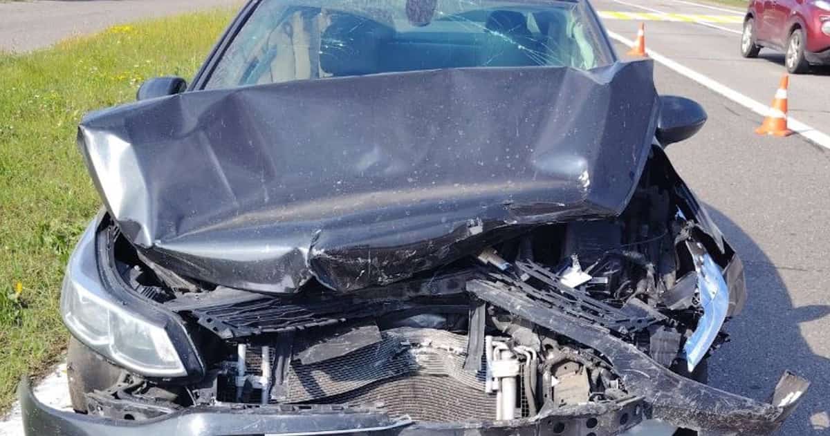 Цепное ДТП на трассе М-3: пострадали женщина и 9-летний ребенок Цепное ДТП на трассе М-3_2