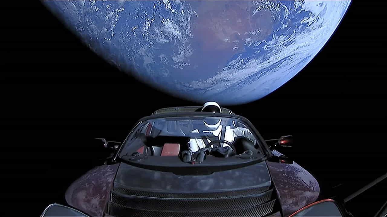 Астроном-любитель перепутал находящийся в космосе Tesla Roadster с астероидом