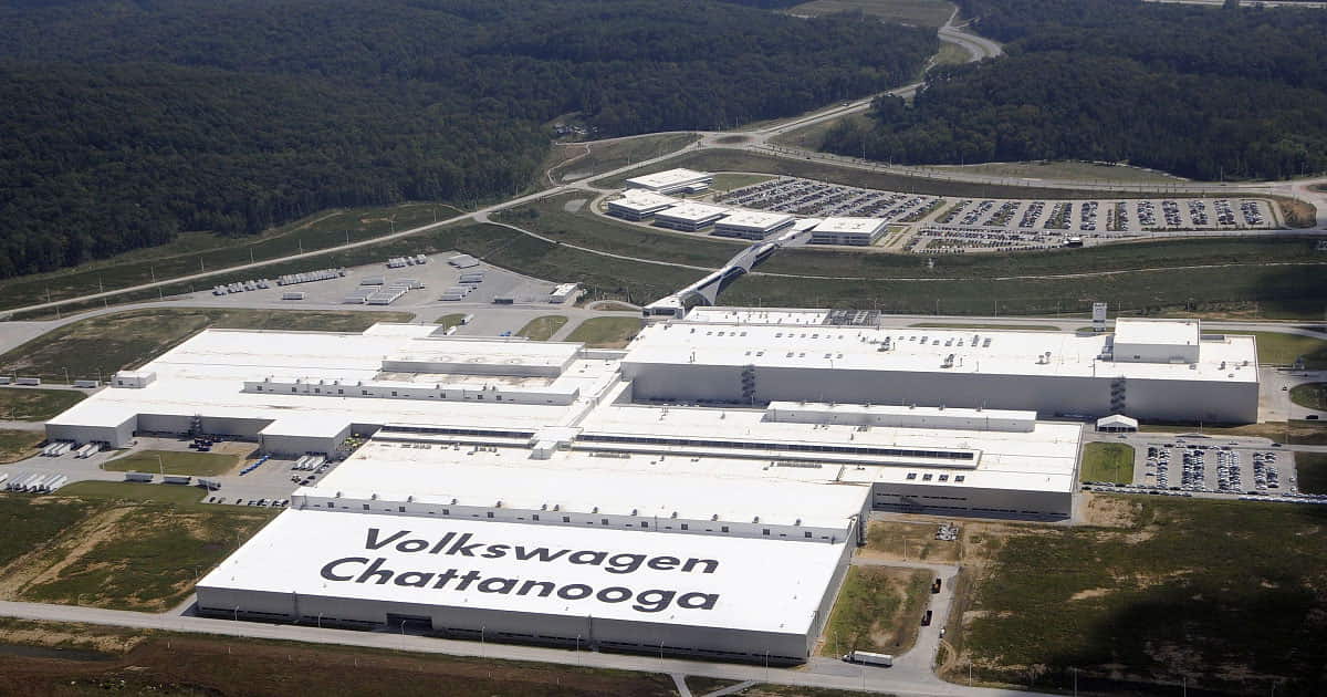 Volkswagen завод в Чаттануге