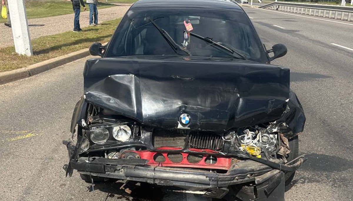 В Полоцке BMW врезался в Volkswagen4
