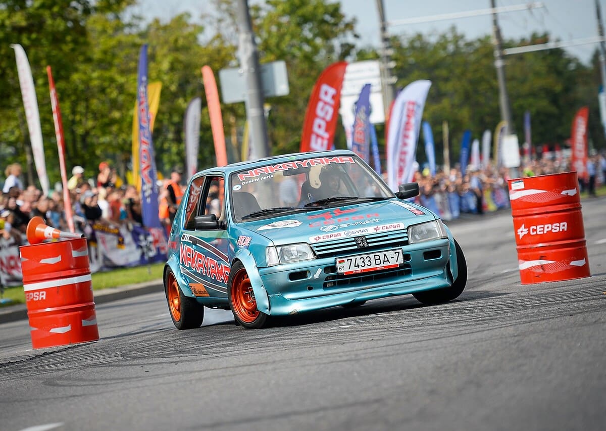 Витебск впервые примет финал YUKA DRIVE GYMKHANA