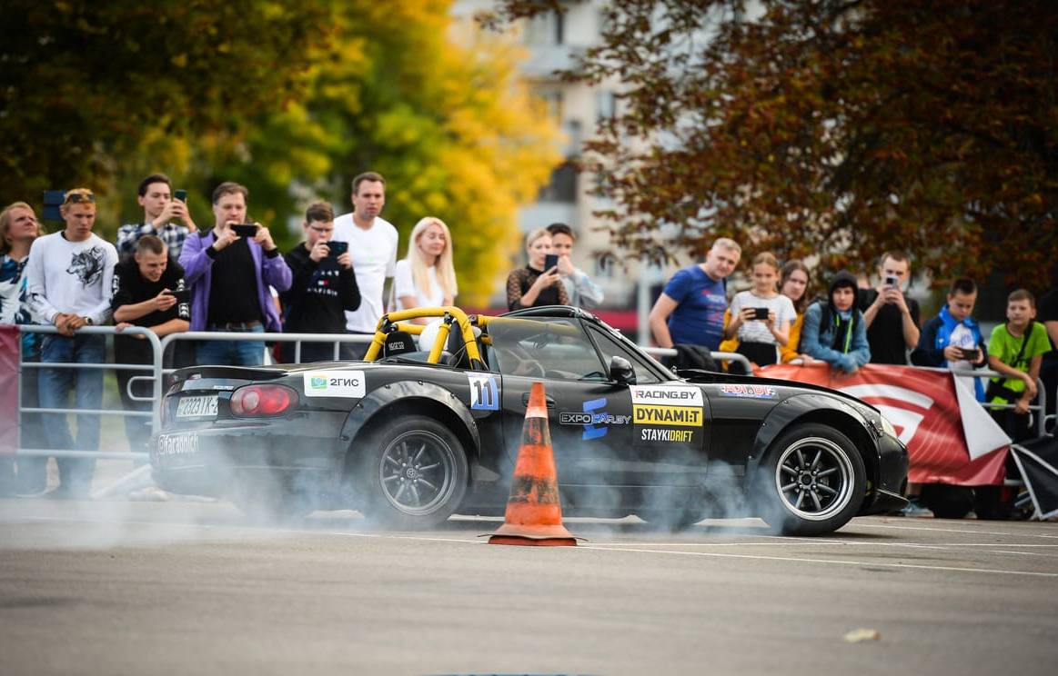 Витебск впервые примет финал YUKA DRIVE GYMKHANA