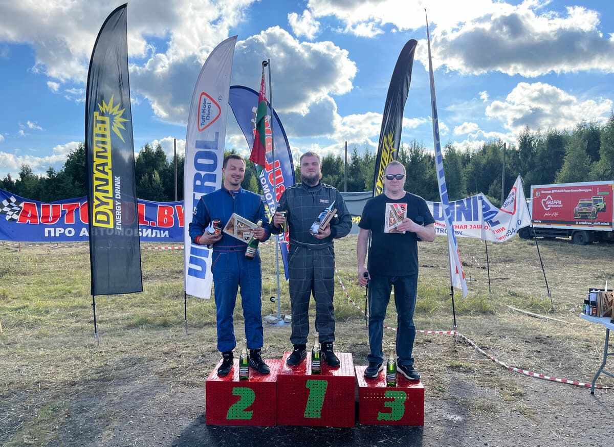 Второй день чемпионата Беларуси по автокроссу в Лепеле