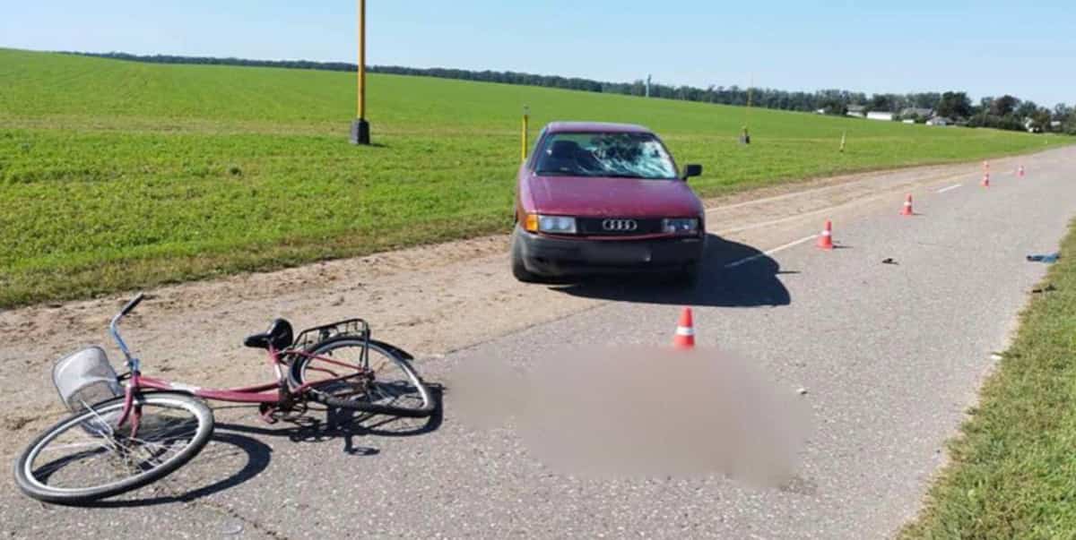 26-летняя водитель Audi насмерть сбила пенсионерку на велосипеде1