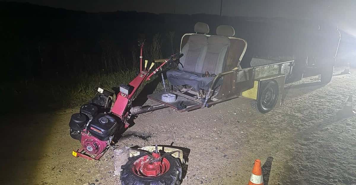 в ДТП с мотоблоком пострадали двое несовершеннолетних