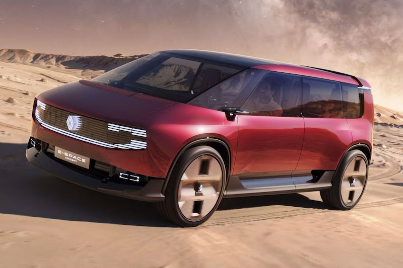 публичная премьера концепта Renault E-Space