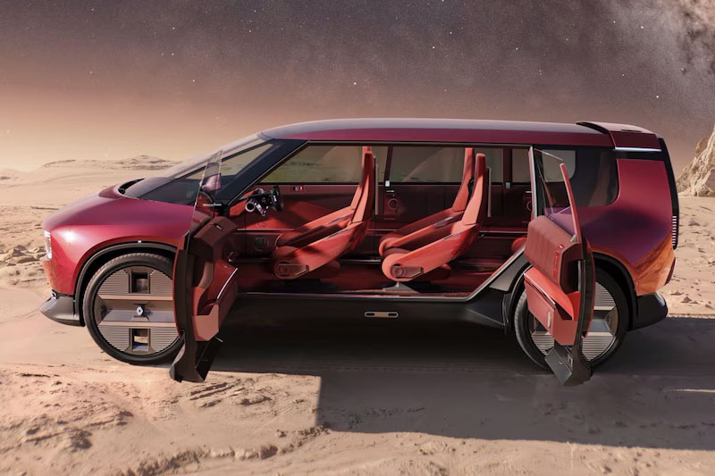 публичная премьера концепта Renault E-Space4