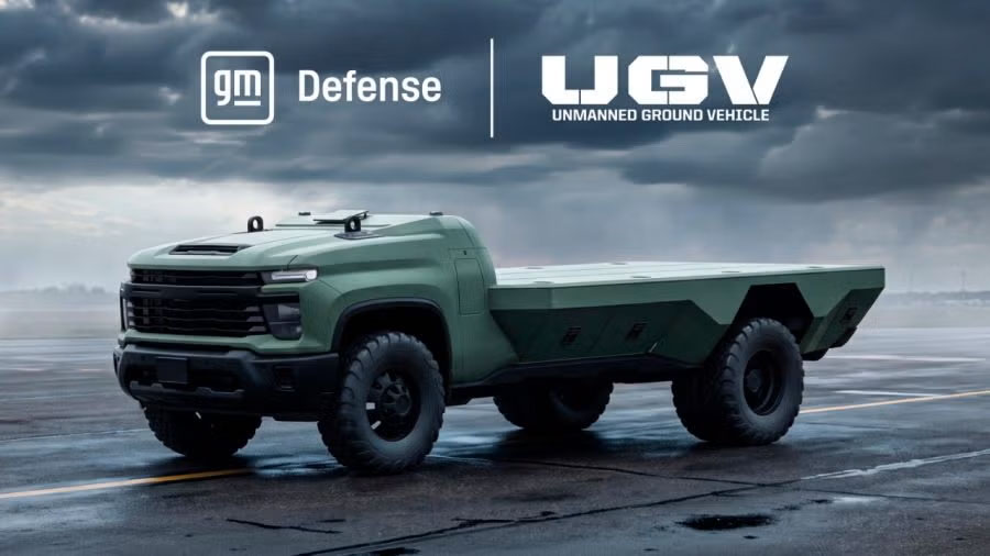 GM Defense разрабатывает прототип беспилотного пикапа Chevy Silverado HD