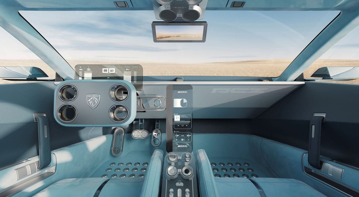 Peugeot RCZ Vision — современная интерпретация модели RCZ, дебютировавшей семнадцать лет назад5